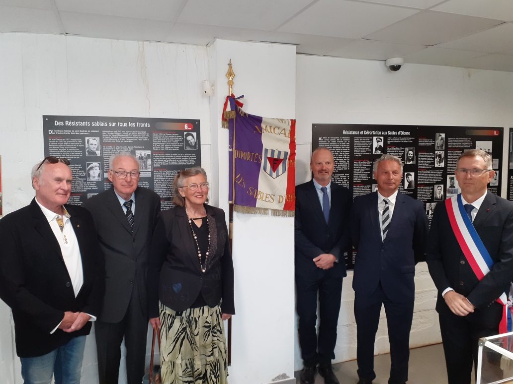 Remise du Drapeau des Déportés Sablais, 2026