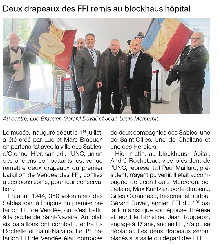 Ouest-France, 1er octobre 2017