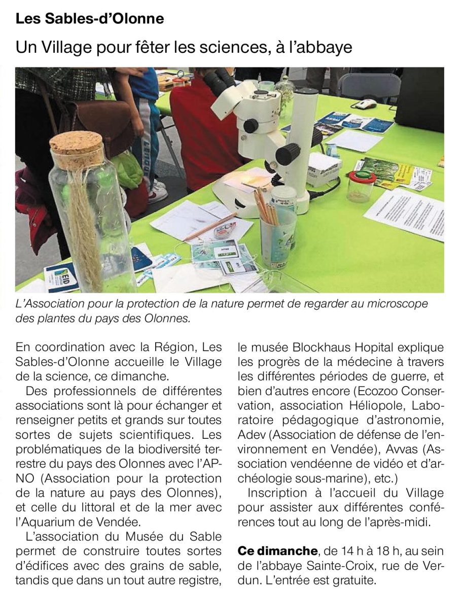 Ouest-France, 8 octobre 2018